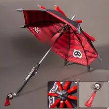 柚葉デザインのコスプレ手持ち傘【アニメ・ゲーム用・武器タイプ】