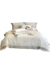 裸で寝るための高級100S長綿4点セット 純綿