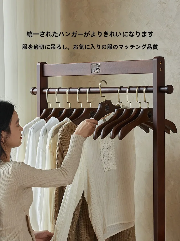 おしゃれ ハンガーラック としての木製可動衣帽ラックの実用性と設計特性