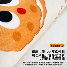 クリーム風デザインのラグ【洗濯不要・寝室やリビング用】