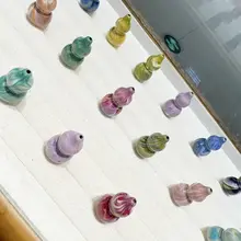 大漆の葫芦装飾用チャーム【DIY用・女性向け・ブレスレット・ネックレス・バッグ用】