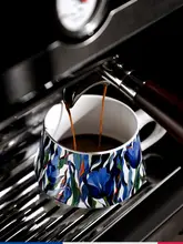 おしゃれなデザインの陶器製カフェカップ【ラテアート・アフタヌーンティー用】