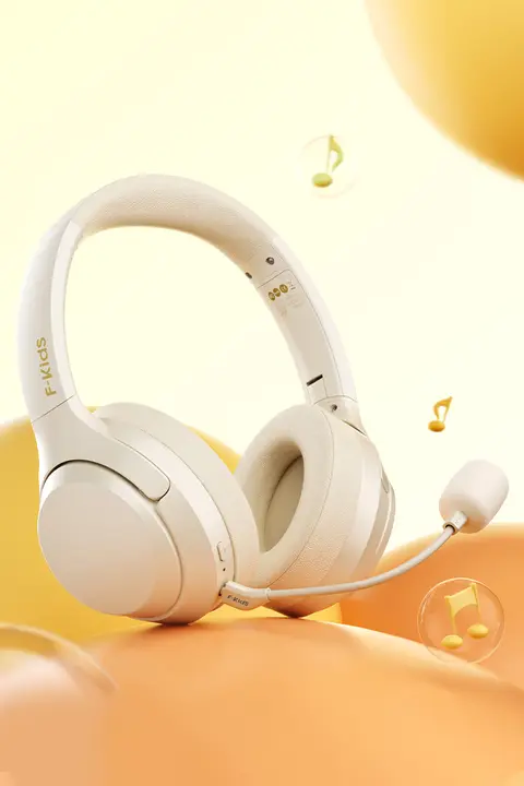 iKF Fkids H2 Bluetoothヘッドフォン【ワイヤレス・学習用・耳再生機能付き】