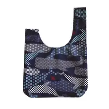 丸型 和風 夏用 ウエストバッグ【DIY素材キット・裁断不要・布製】