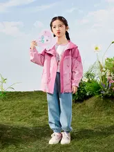 女の子用ソフトシェルアウター【防水・防風・通気性・秋冬用】