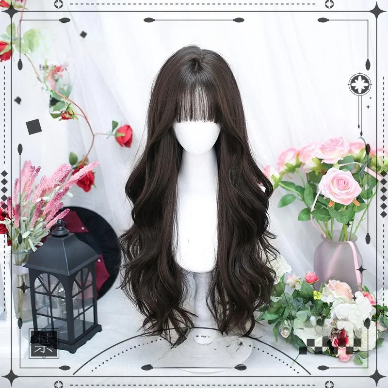ロングヘア前髪ありのスタイルで悩んでいるなら、このウィッグが救う！