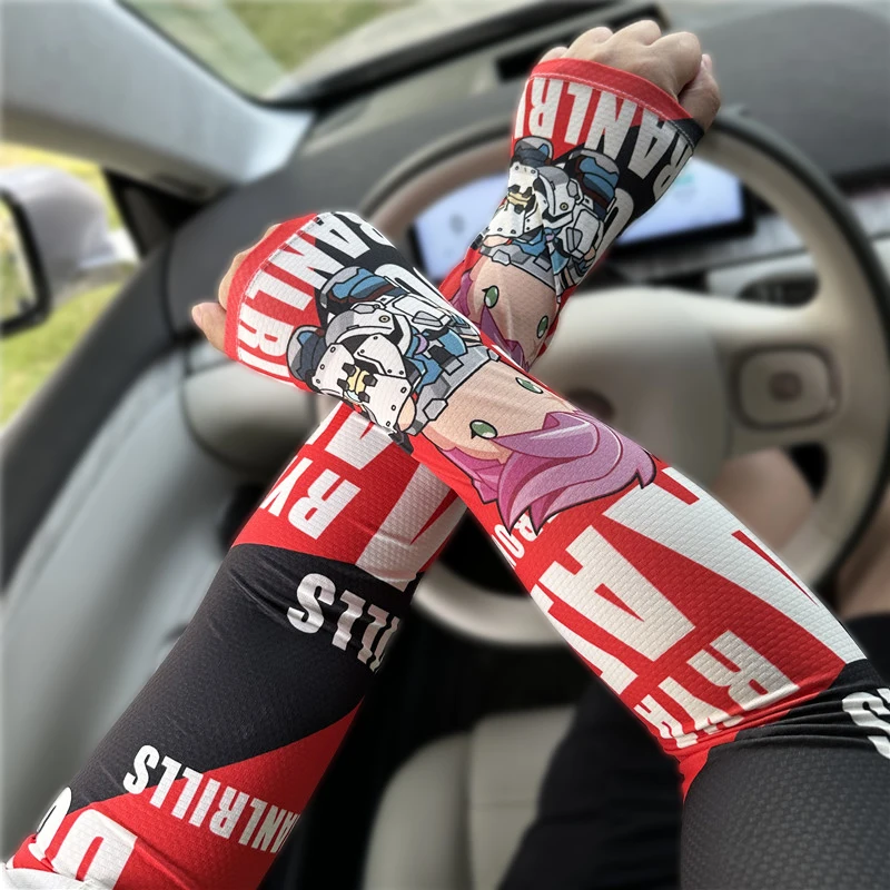 夏用バイク用防晒アイスシルクアームカバー：UVカットと通気性のバランスを実証