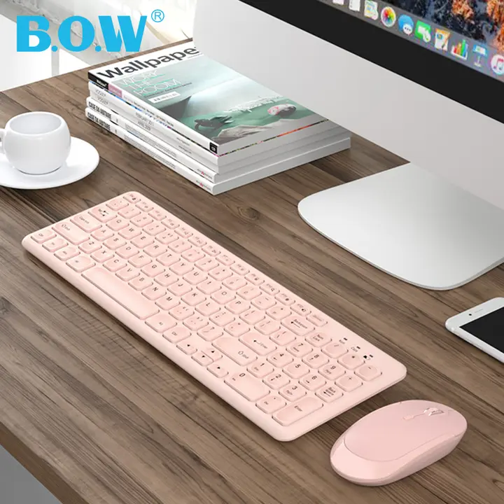 B．O．W キーボードマウスセット ワイヤレス 有線 USB 外付け ノートPC デスクトップPC オフィス 「BOW」