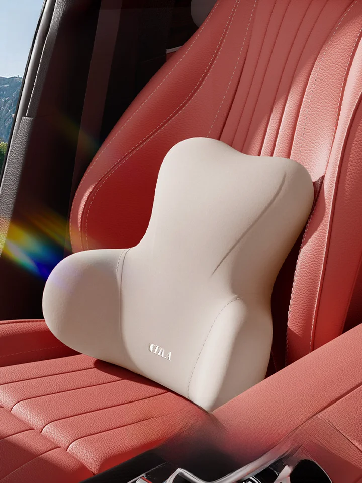 車用ヘッドレストセット【ネックピロー・バックサポート・運転席用】