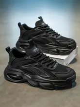 冬用 メンズ 通気性メッシュ スニーカー【防臭・レトロ・厚底】