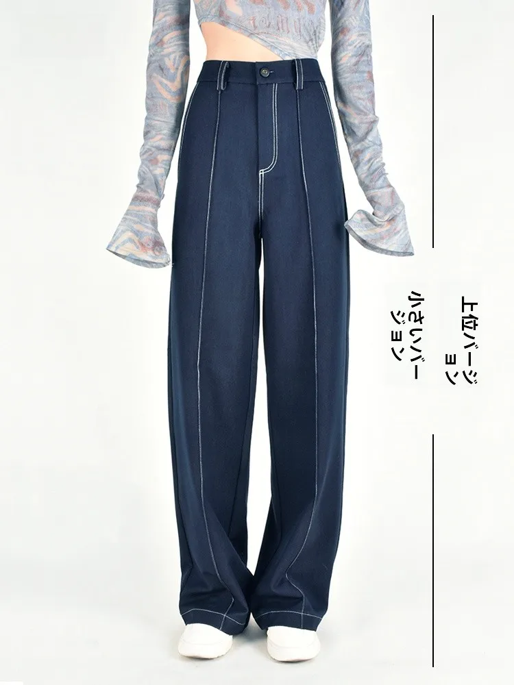 ブラックデニム コーデ 失敗しないガイド｜小柄向けロング丈パンツの実測術