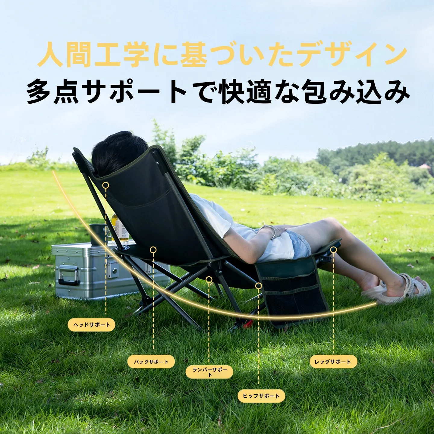 マウンテンマニア向けアウトドアチェア：MOUNTAINHIKER 折りたたみチェアの実用性と性能解析