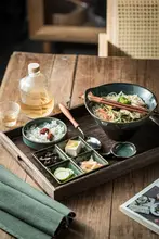 高級陶器製の一人用食器セット【ボウル・皿・家庭用】（セットアップ対応）