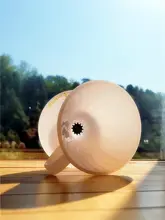 曲線デザインのV60ドリッパー【アボカドグレー・樹脂製・ドolphinシリーズ】