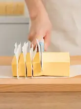 バター用カット保存ボックス【食品グレード・冷蔵庫用・蓋付き・チーズ対応】