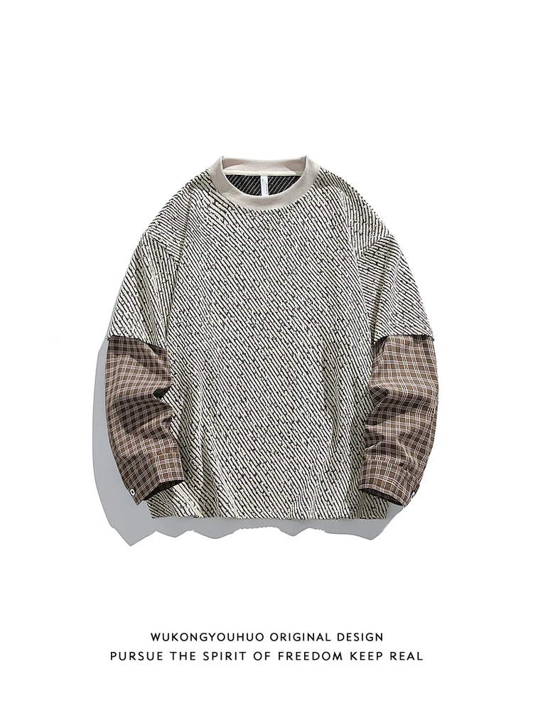 長袖Tシャツの重ね着で失敗しない方法は？チェック柄のウエストコントラストデザインが今、注目されている理由