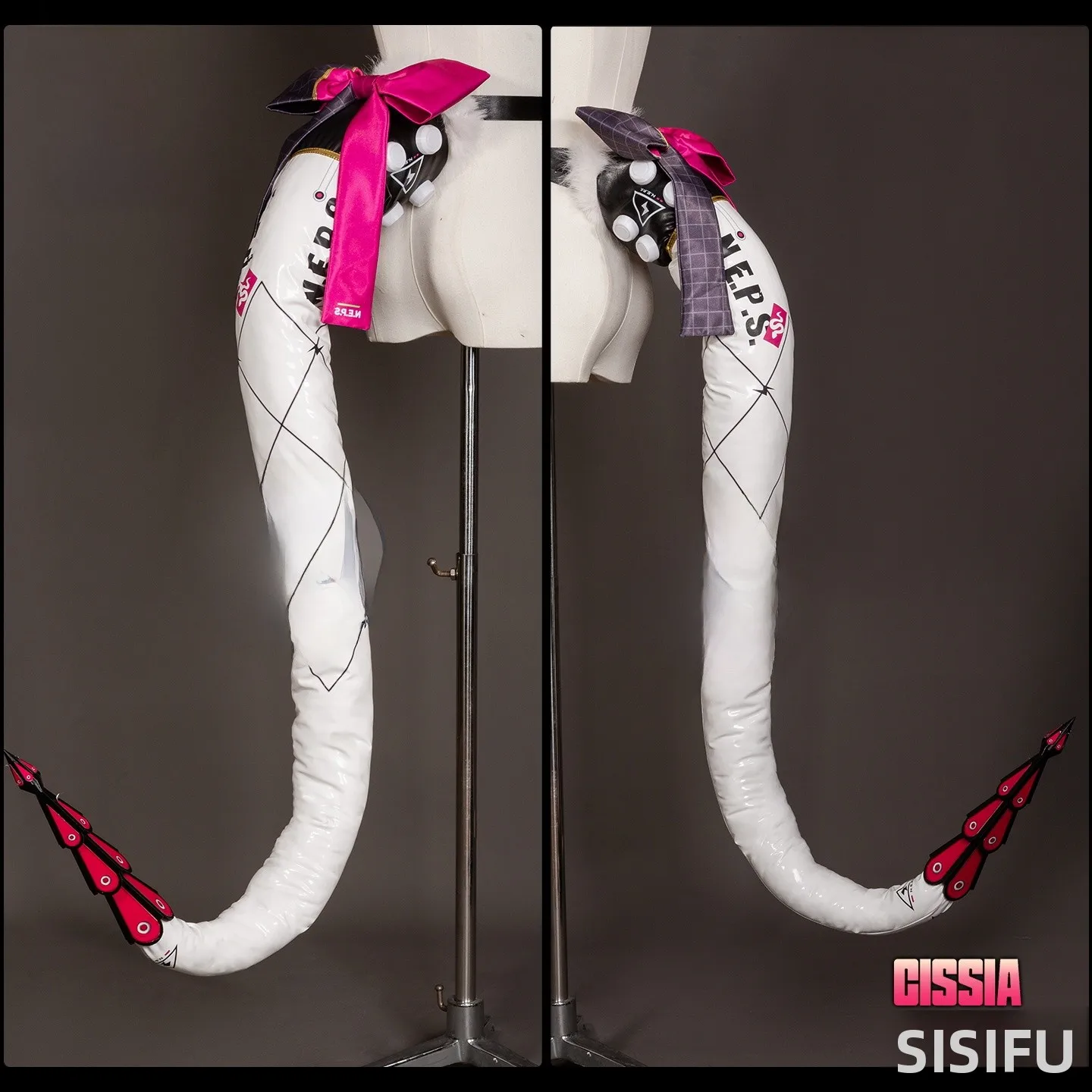 あつ森 コスプレ 用 皮革製テール：シシフ皮質蝶ネクタイ付きの実用性と適用シーン
