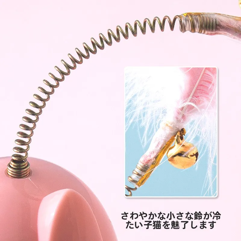 耐噛性キャットボールおもちゃ【羽毛付き・鈴音・バランスボール・子猫用】の実際の使い勝手とは