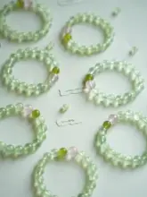 天然の高品質アメジスト粉水晶ブレスレット【女性用・中華スタイル】