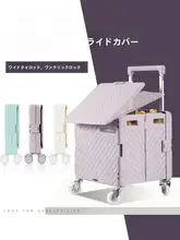 折りたたみ式ショッピングカート【軽量・キャンプや宅配にも最適・ハンドル付き】