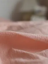 100%コットン製 カラー織りウォッシュ加工 四点セットベッドリネン【ナチュラルシンプルデザイン】