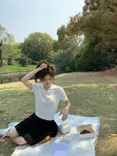 クラシックツイストニットポロシャツ【学院風・短袖・女性用】