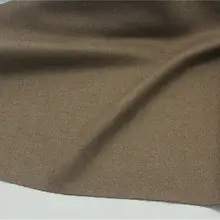 極上の柔らかさの全羊毛モカブラウンツイード生地【風衣・スーツ用・広がりパンツ用】