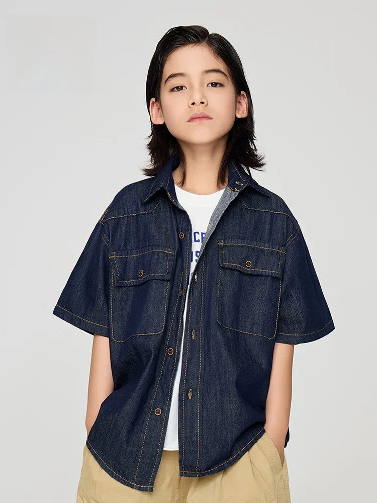 ベビー ブルー 色 はなぜ子どもにぴったりなのか？夏の日常に溶け込む、デニムシャツの選び方