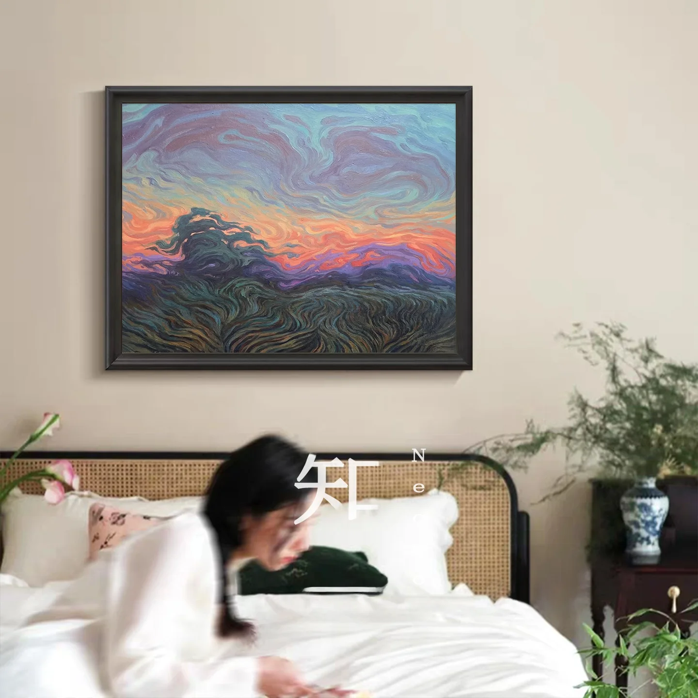 油絵を買うなら、どう選ぶべきか？——新中式抽象画が家に届くリアルな体験