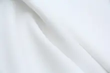 薄手のしわ防止シャツワンピース【ストレッチ性・ホワイト・ワイドパンツデザイン】（セットアップ対応）