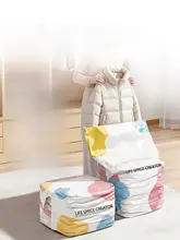 真空圧縮袋【衣類用・羽毛布団や衣服の収納に最適・圧縮不要】