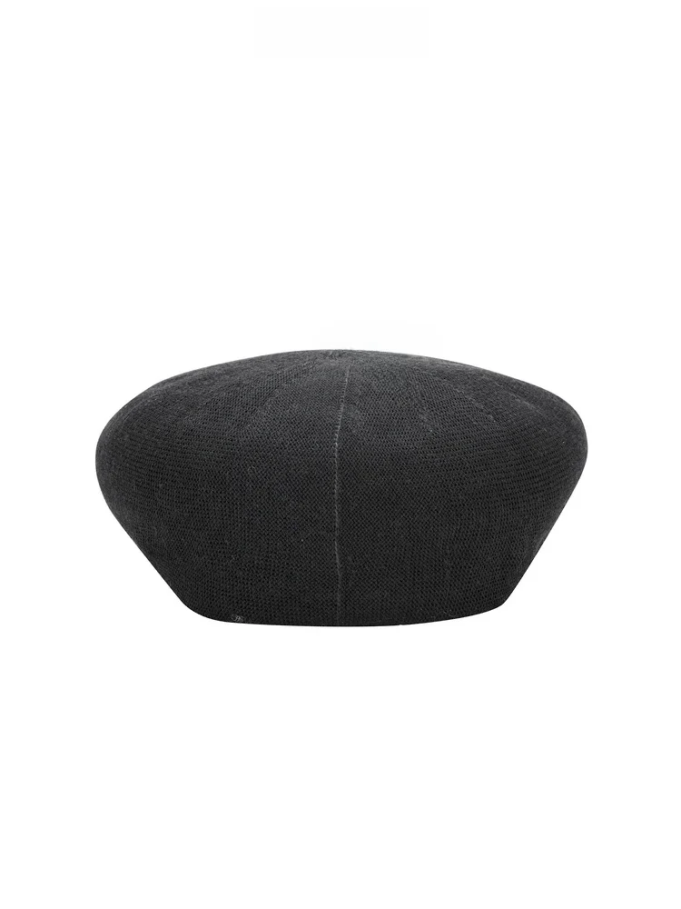 かぎ編みベレー帽：リボン付きレディースの簡単な作り方と実用性