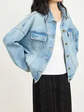 prefree 洗い加工綿デニムジャケット【クラシックカジュアル・ユニセックス】