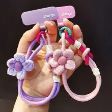 多機能デザインのスマホ用ハンギングストラップ【個性的な花柄・短め・耐久性あり・取り外し可能】