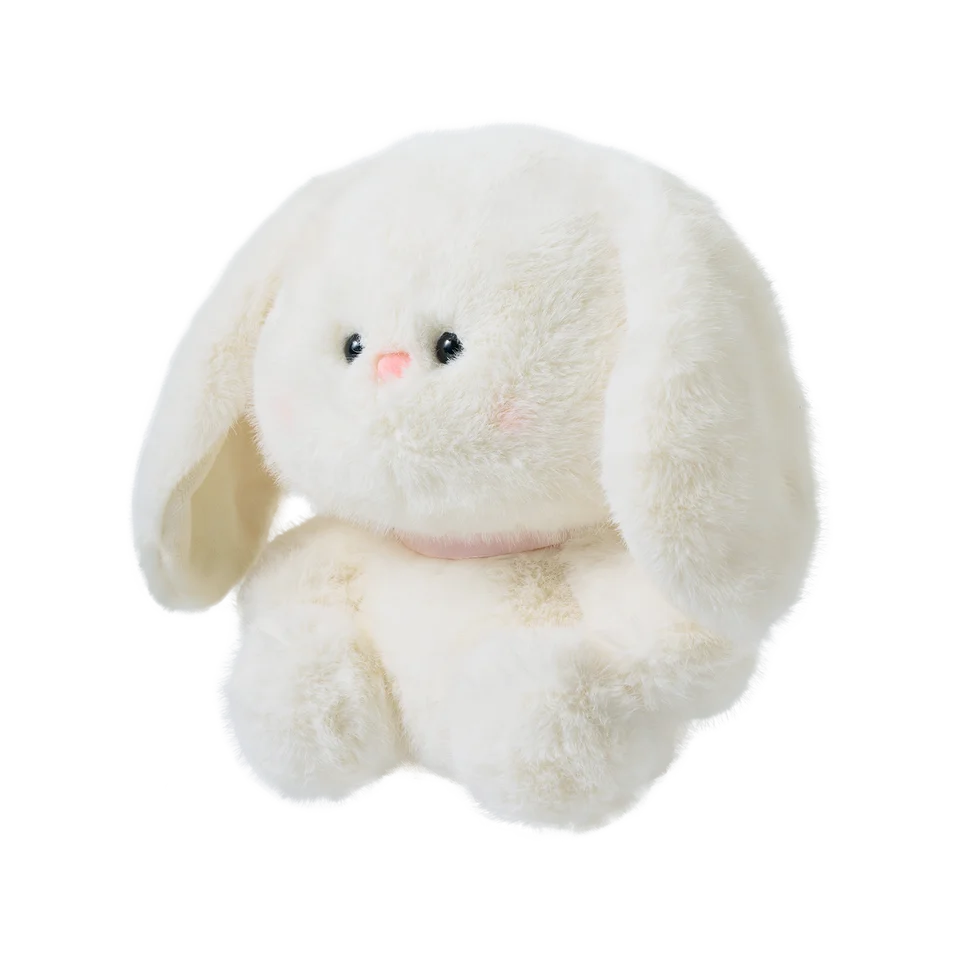 MINISO 可愛らしい座りポーズのタニウサギぬいぐるみ【守護シリーズ・ギフト用】