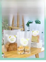 使い捨て透明包装袋450g【パン・クッキー・菓子用・プラスチック製】