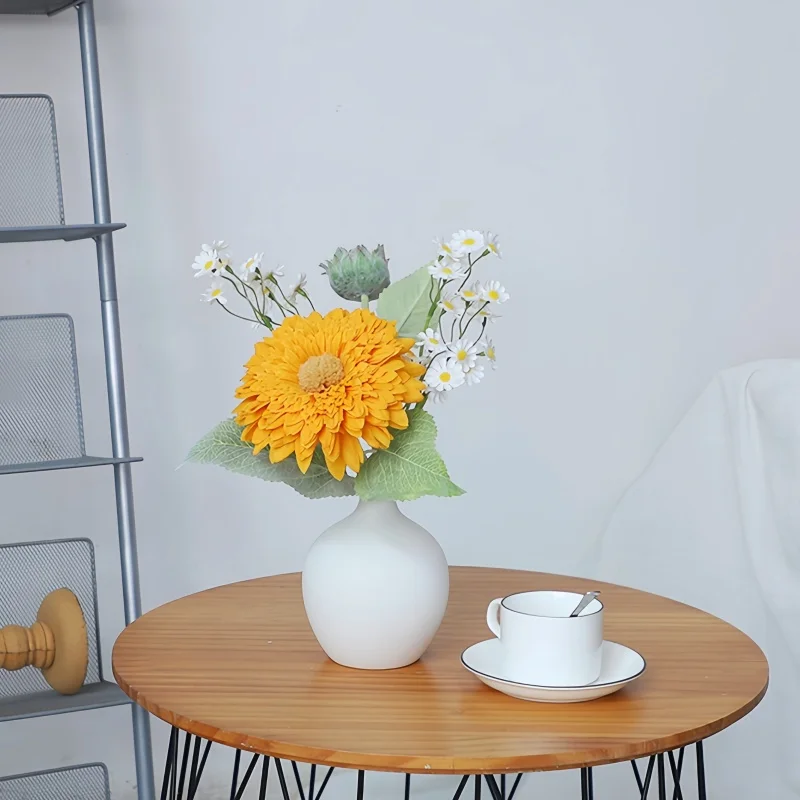 ひまわり 手作り と 造花の違いは？高級感のあるひまわり造花で、暮らしを彩る方法とは？