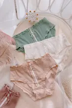 柔らかく快適！リボンデザインの清楚な女性用パンティ【可愛い・フレッシュスタイル】