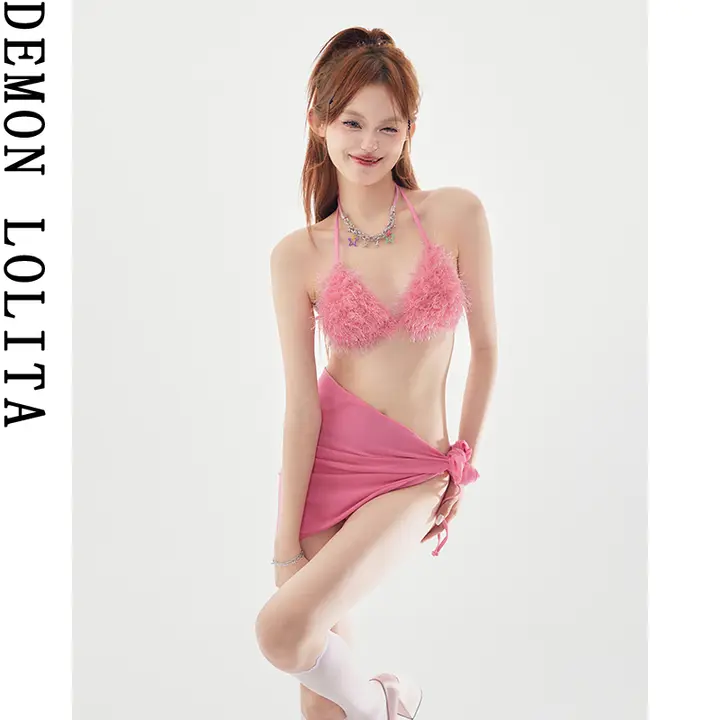 女性用水着【三点セット・セクシー・ビキニ・リゾート用】（セットアップ対応）