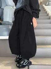 男の子用 春秋向けパンツ【ゆったりしたデザイン・スポーティなランタンパンツ・子供用】