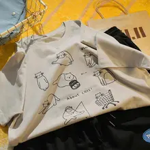 猫のデザインがかわいい！コットンTシャツ【ユニセックス・短袖・シンプルデザイン】