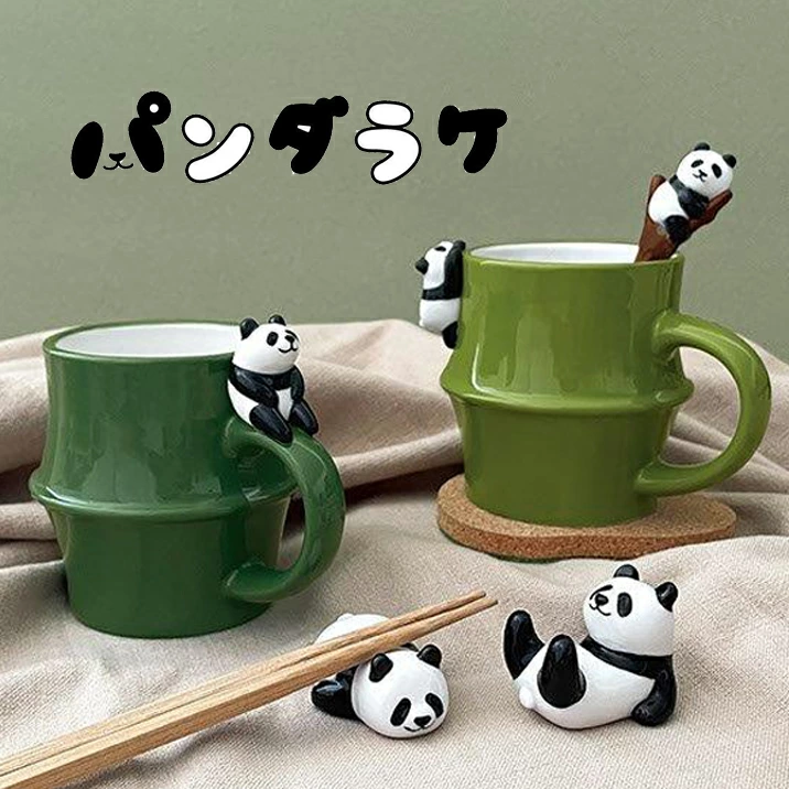 可愛い動物デザイン 陶器製マグカップ：猫・パンダ・柴犬のデザインが人気な理由