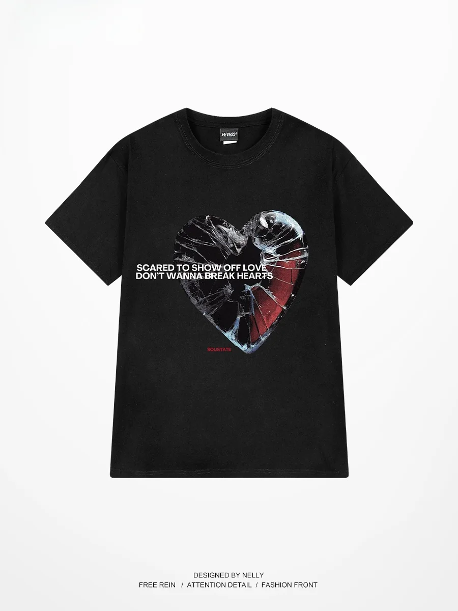 夏のトレンド！ユニセックス Tシャツ：ハートプリント・ルーズフィット・柔らかな生地の選び方と価格帯比較
