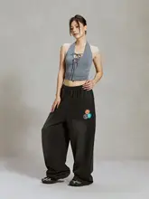 ダンス用ストリートスタイルパンツ【アメリカンヒップホップ・ジャズダンス・ビンテージ加工】