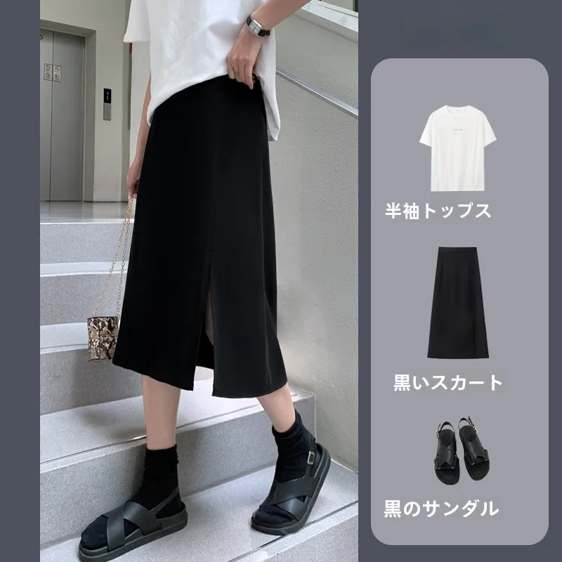 通勤の夏、どうやってAラインスカートを選ぶべきか？