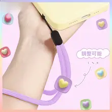 調節可能なショートストラップ 携帯ケース リストバンド
