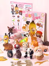DIYデスクトップ用3Dペーパーキャラクター【カット不要・解消・かわいい・クラフト組み立て】