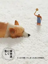シンプルな円形ラグ【リビング・モダンデザイン・冬用・クッション性あり】