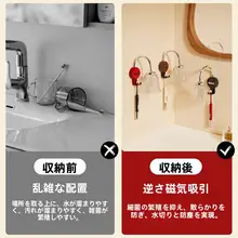 ヴィンテージデザインのマグネット式洗面器スタンド【穴あけ不要・衛生的・水切り機能】