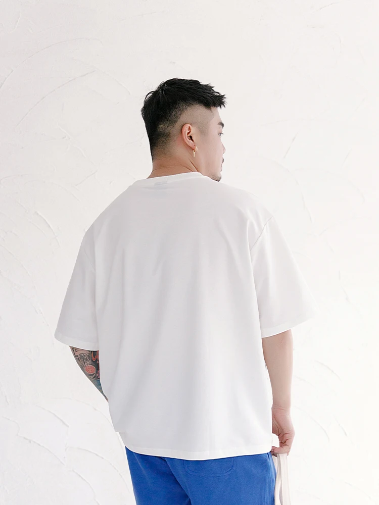 ビッグtシャツのサイズ選びに役立つ：Waynexzavier メンズ ラウンドネック キャンプ用純色Tシャツ